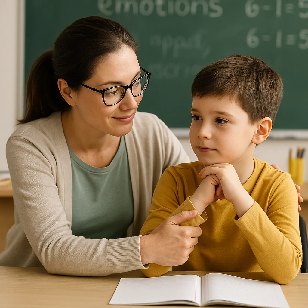“Ele só fica calmo comigo”: o que fazer quando o aluno autista cria vínculo com apenas um adulto na escola